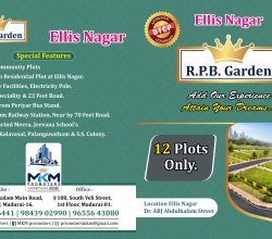 R.P.B Garden, Ellis Nagar